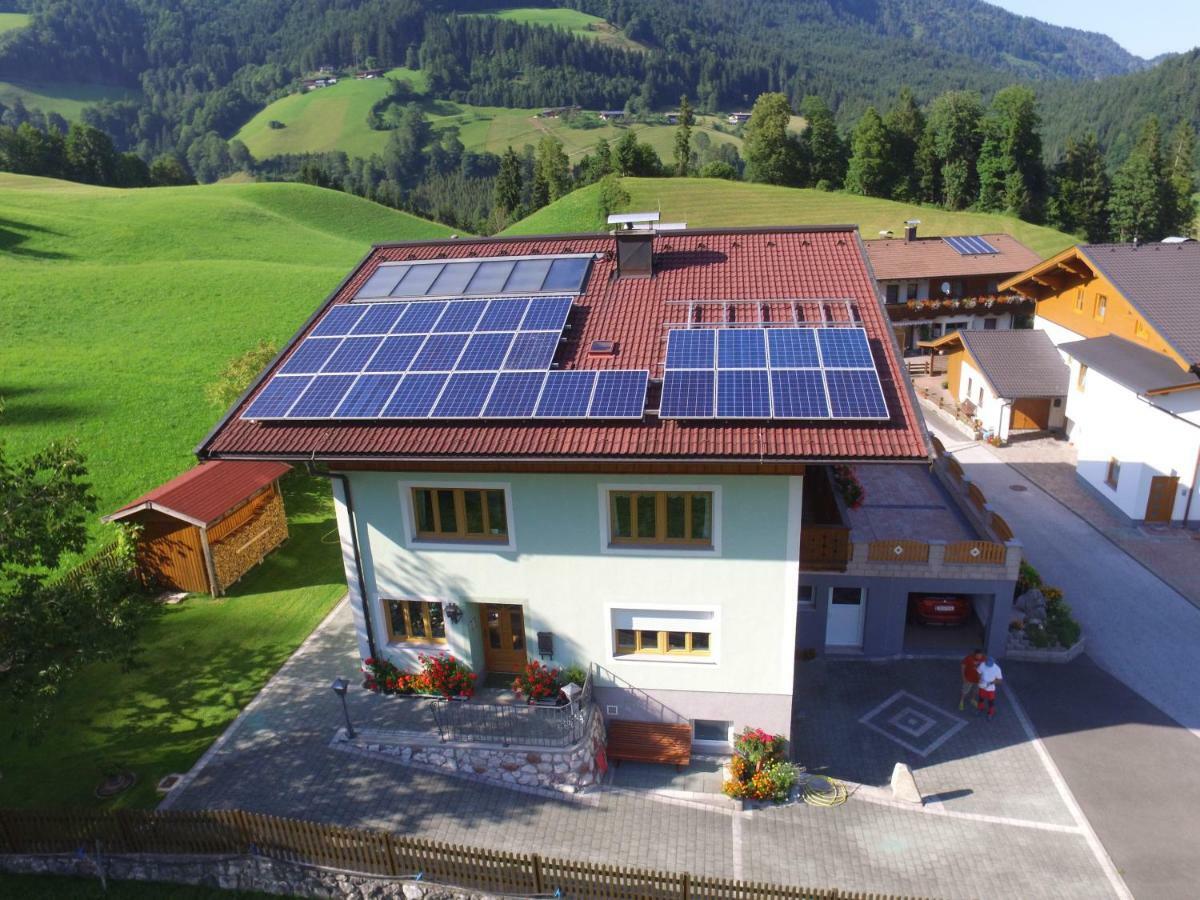 Ferienwohnung Haus Bergheim Unken Exterior foto